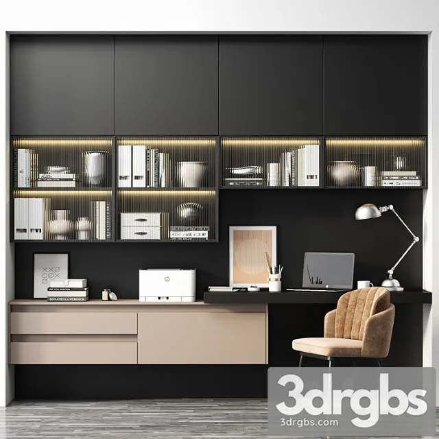 Workplace verso by mobenia 2 3D Model Download