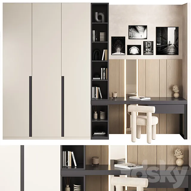 Workplace_02_ workplace 3D Model Workplace_02_ workplace 3D Model