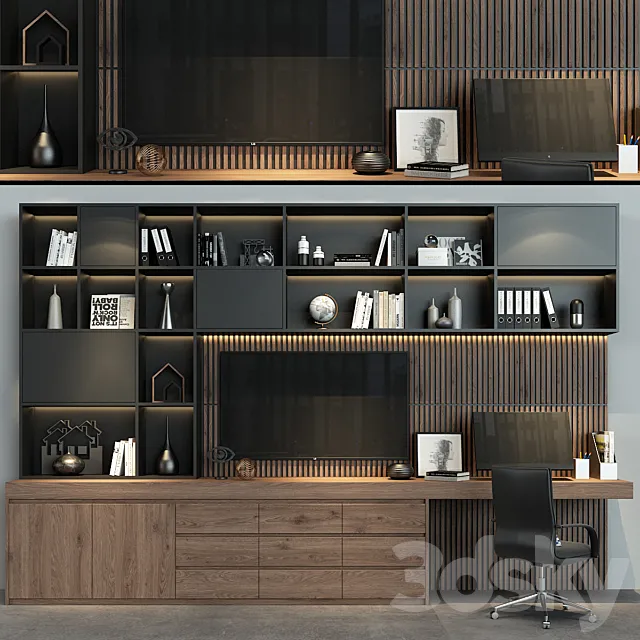 Workplace_044 3D Model