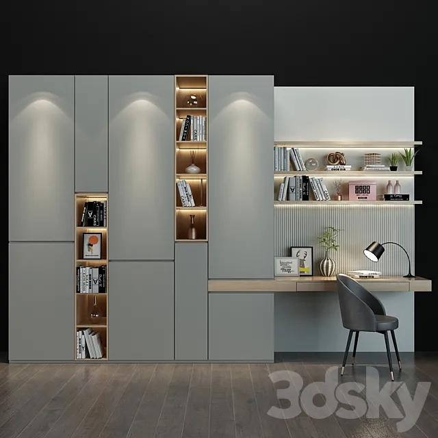 Workplace_047 3D Model