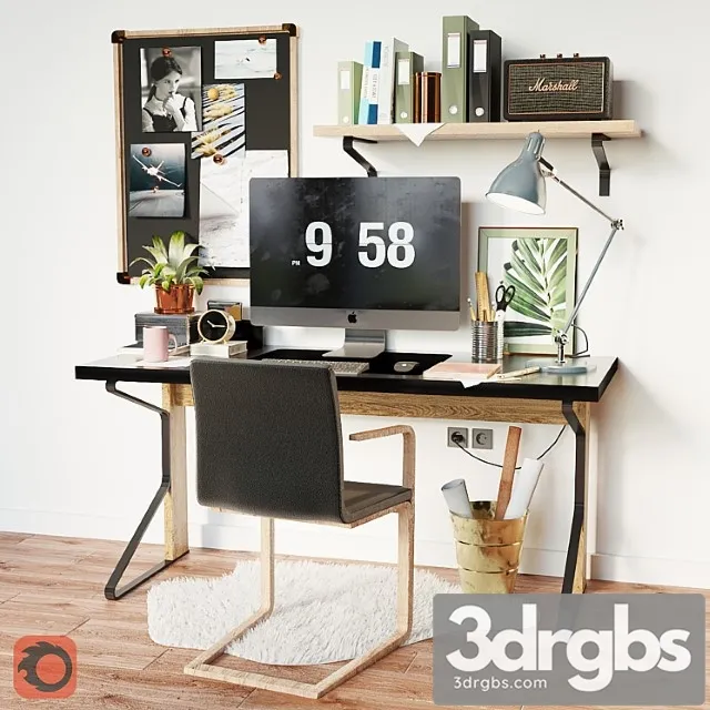 Workplace_22 2 3D Model Download