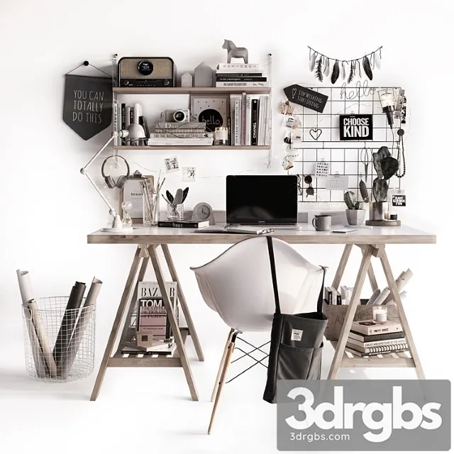 Workplace_2_3 2 3D Model Download