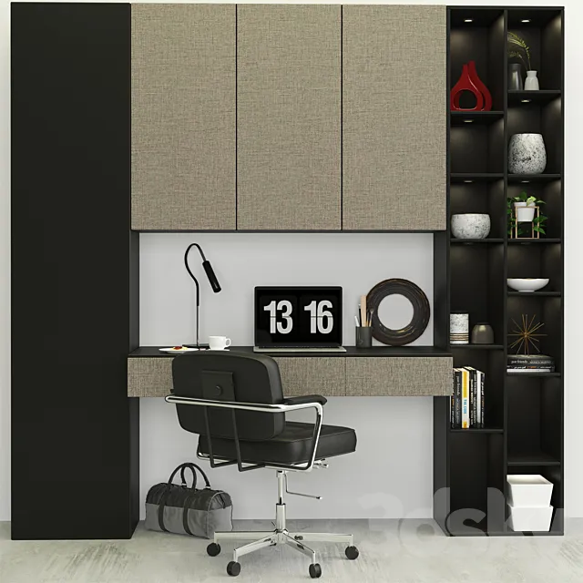 workspace_set01 3D Model