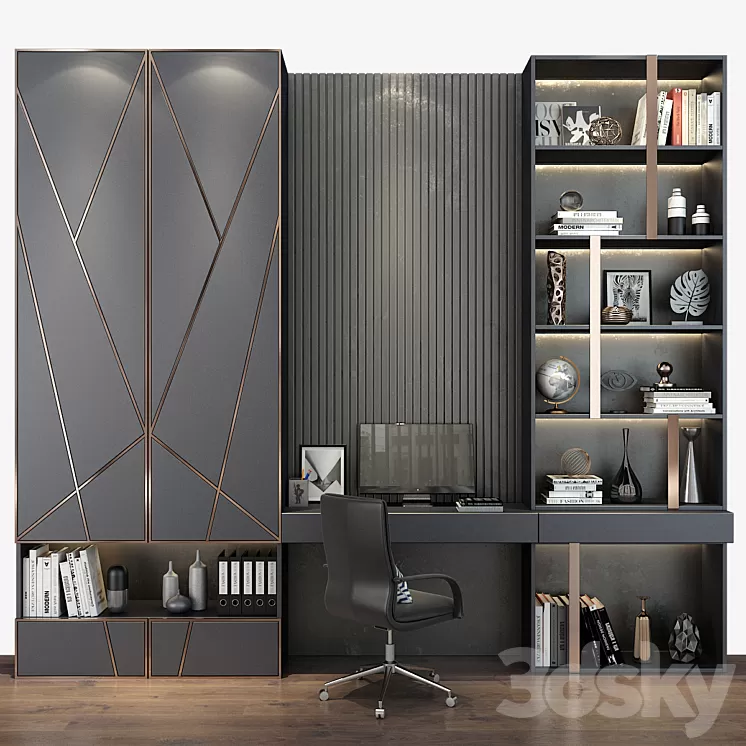 Worktable 0138 3D Model Worktable 0138 3D Model