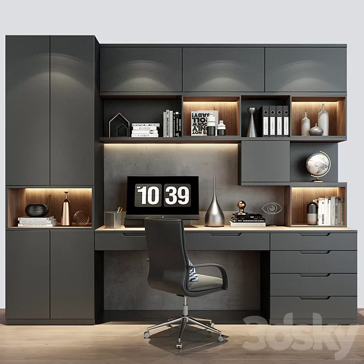 Worktable 0171 3D Model Worktable 0171 3D Model