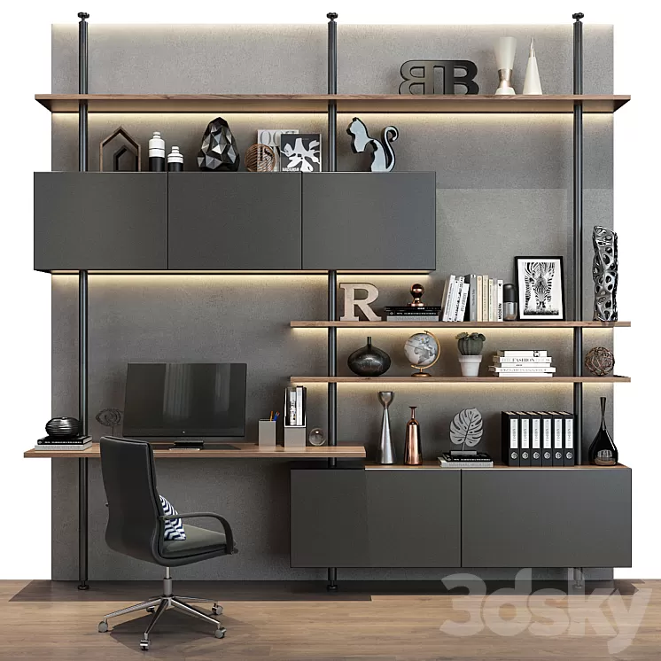 Worktable 0172 3D Model Worktable 0172 3D Model