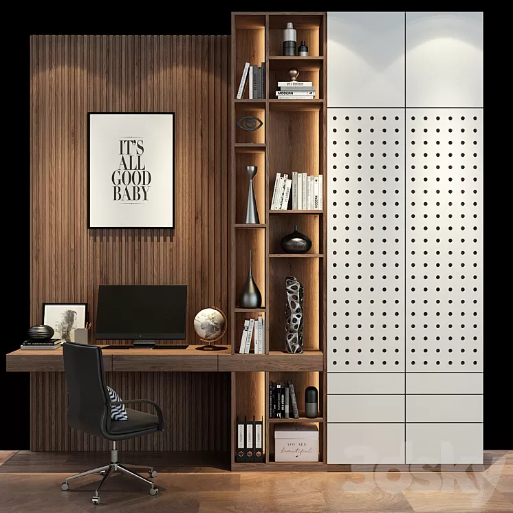 Worktable 0179 3D Model Free Download