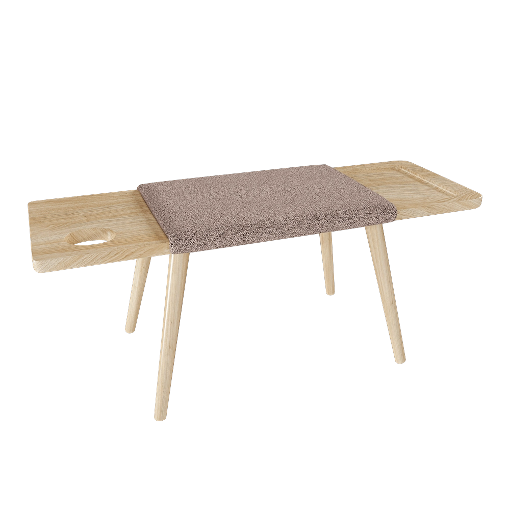 Woud – Bench Baenk 3D Model Woud – Bench Baenk 3D Model