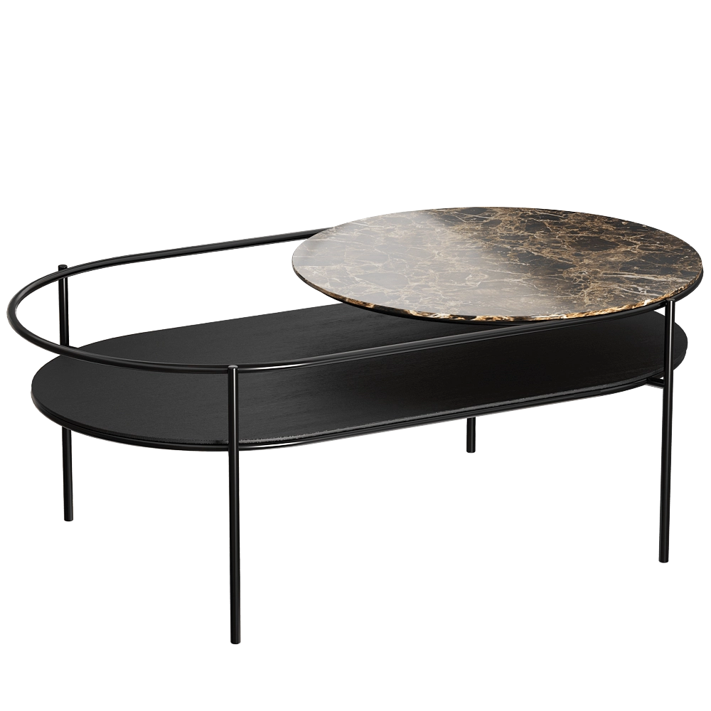 Woud – Coffee table Verde 3D Model