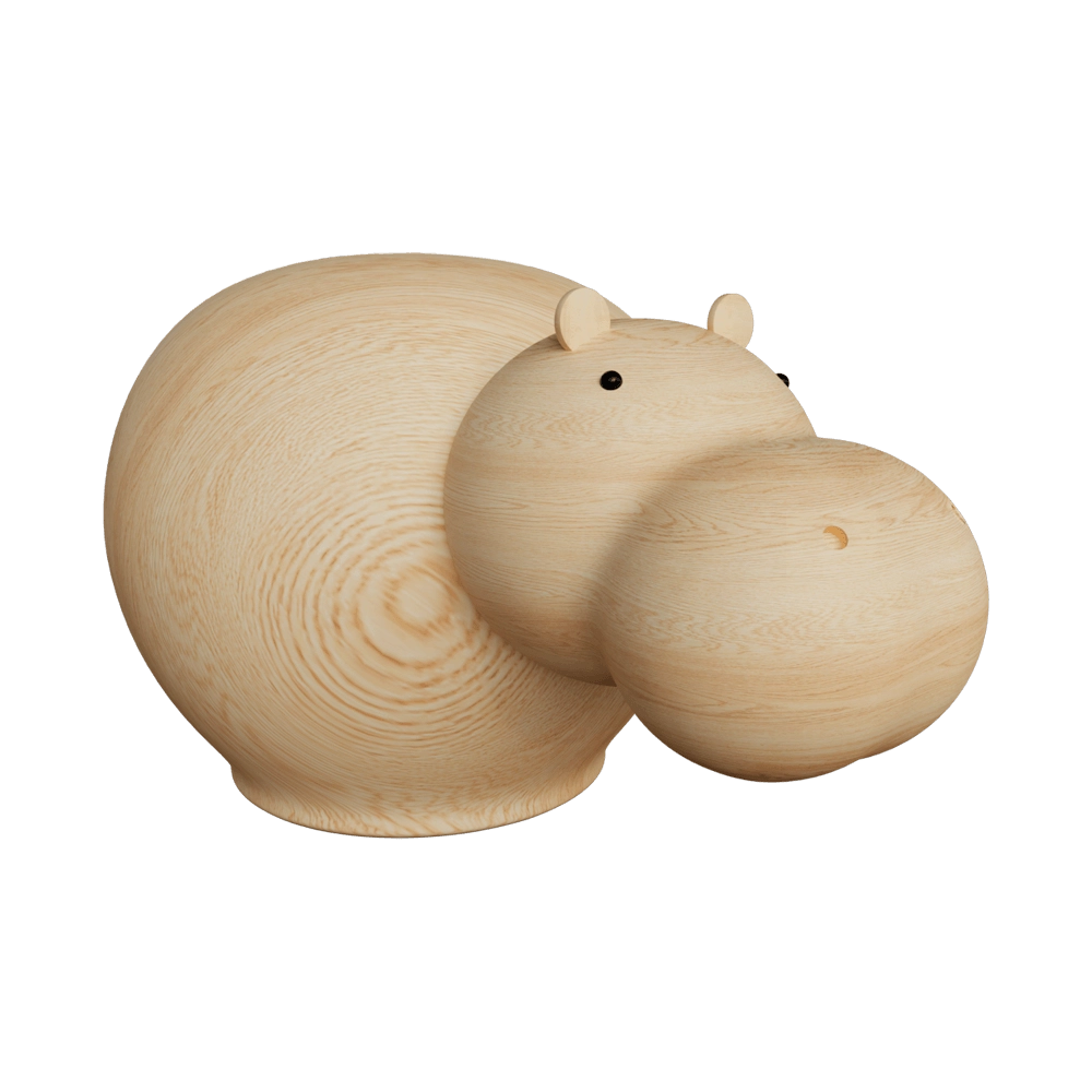 Woud – Hibo Hippopotamus 3D Model