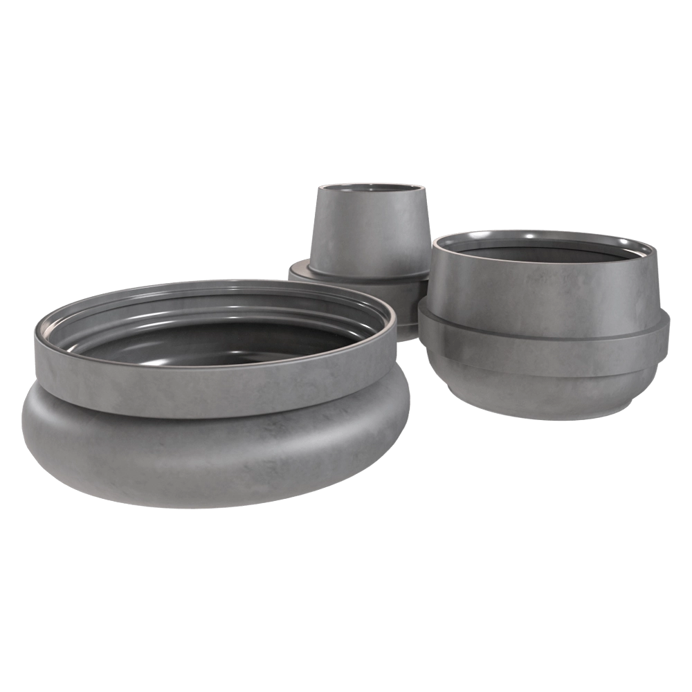 Woud – Hinken vase 3x 3D Model