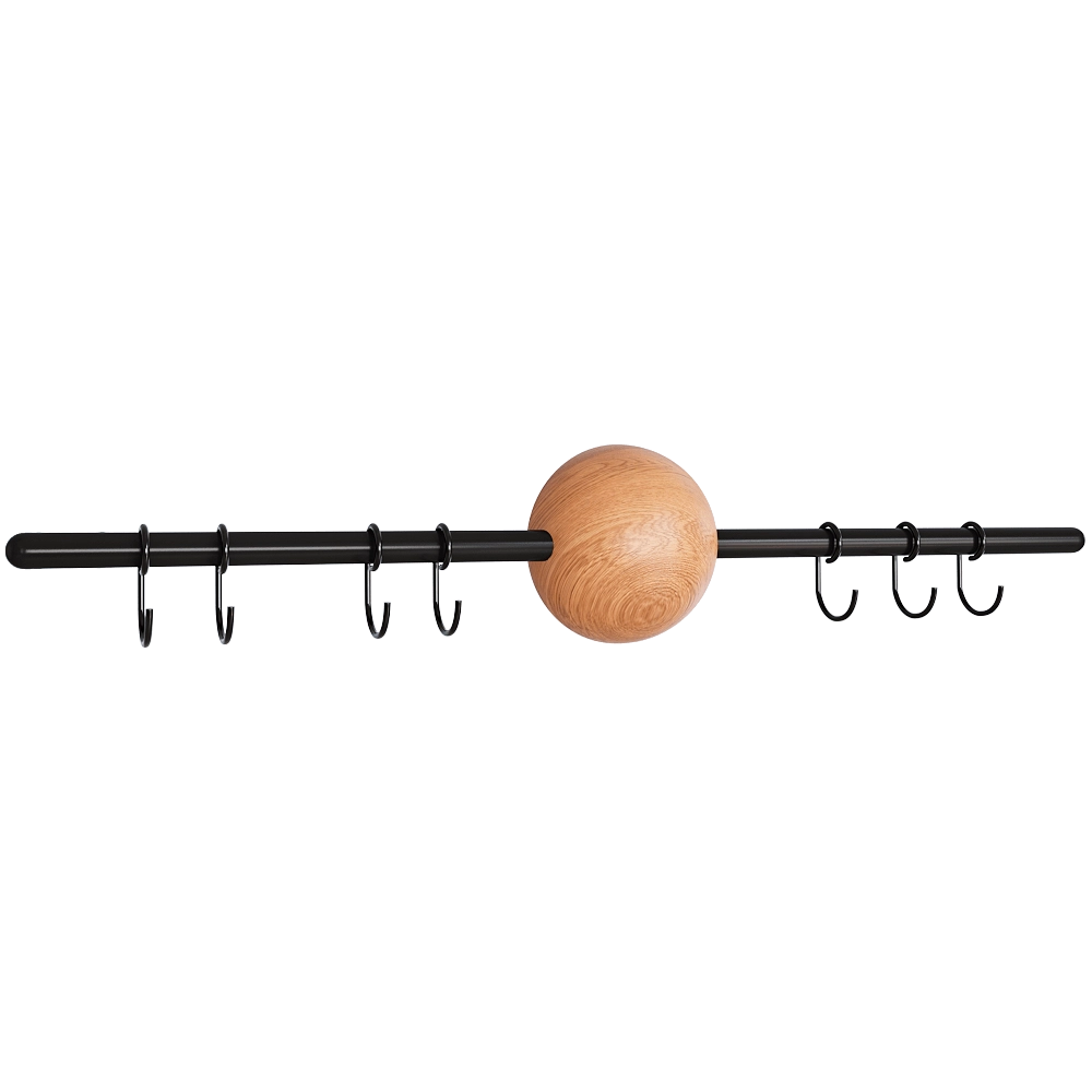 Woud – Hoop coat rack 3D Model Woud – Hoop coat rack 3D Model