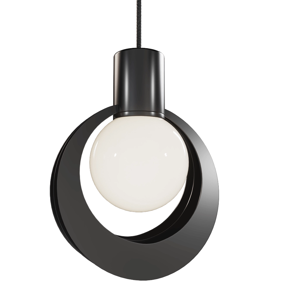Woud – Pendant lamp Lunar 3D Model Woud – Pendant lamp Lunar 3D Model
