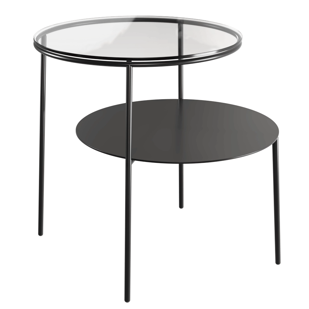 Woud – Side table Duo 3D Model