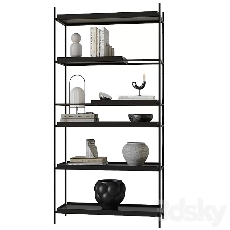 Wouddesign – TRAY SHELF (HIGH) 3D Model Free Download