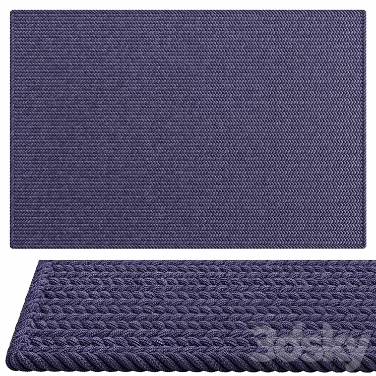 Woven carpet 3D Model Free Download