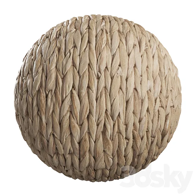 Woven reed 3D Model Woven reed 3D Model