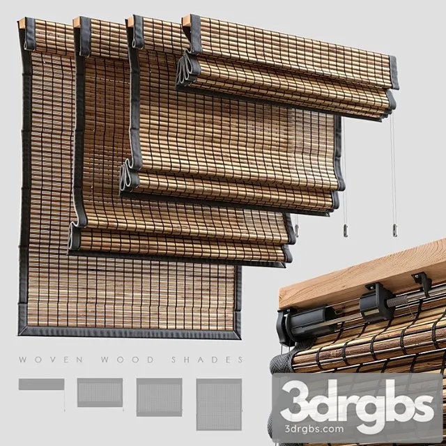 Woven wood shades Woven wood shades