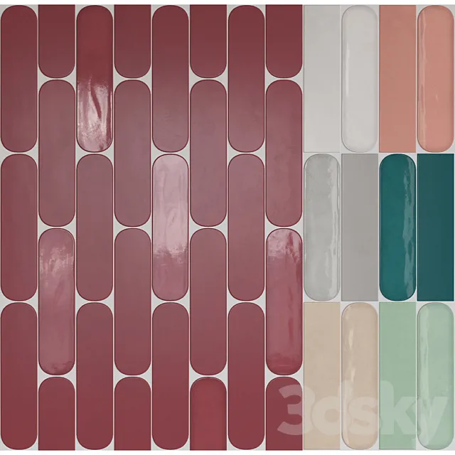 WOW GRACE 2 type 7 colors 3D Model