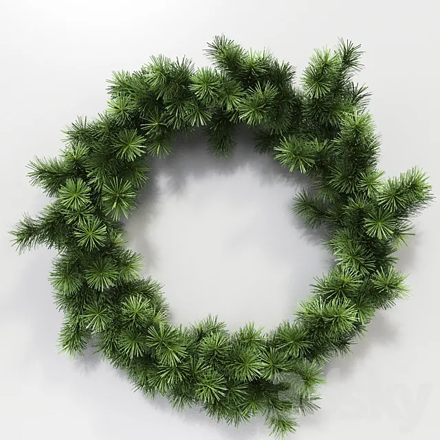 Wreath 3D Model Wreath 3D Model