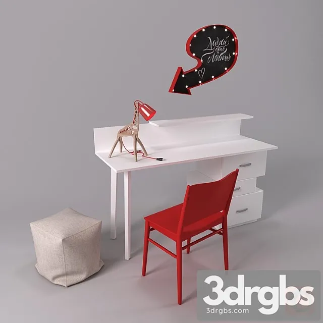 Writing Desk and Decor Writing Desk and Decor