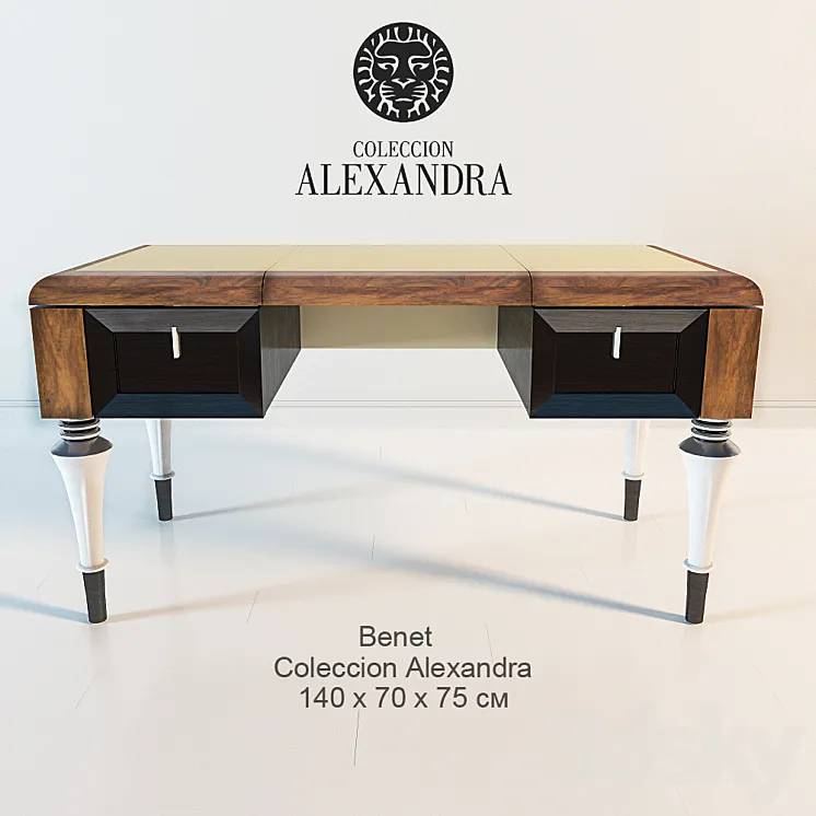 Writing desk BENET \/ COLECCION ALEXANDRA 3D Model Free Download Writing desk BENET \/ COLECCION ALEXANDRA 3D Model Free Download