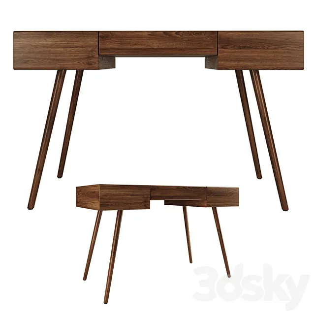 Writing desk Bora 3DModel