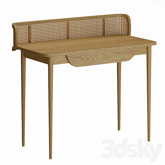 Writing desk Buisseau La Redoute 3D Model