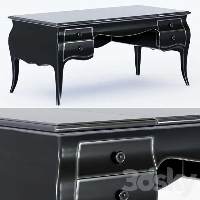 Writing desk classic 3D Model