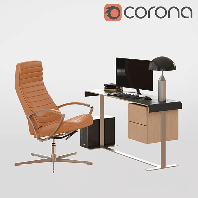 Writing Desk Eileen 3DModel