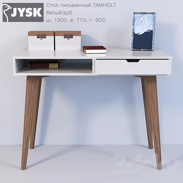 Writing desk Jysk TAMHOLT 3D Model