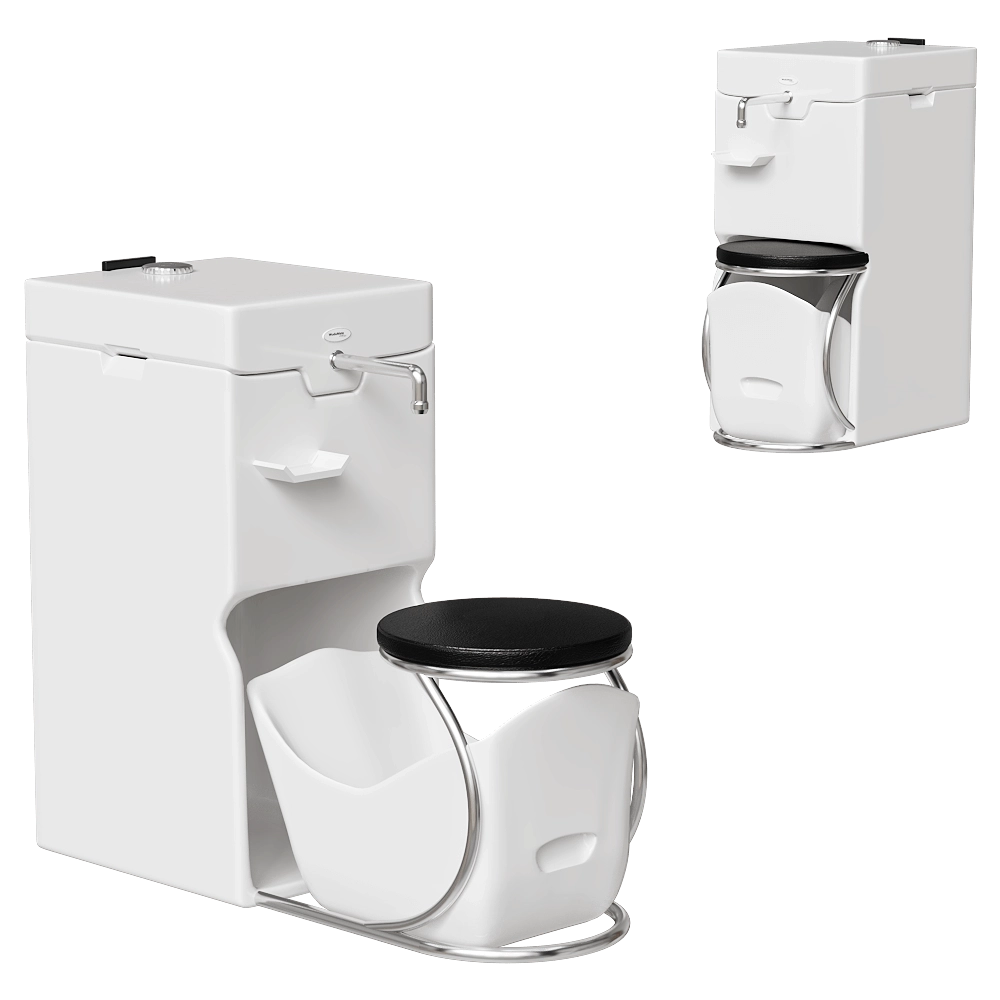 WuduMate – Foot Bath Mobile 3D Model