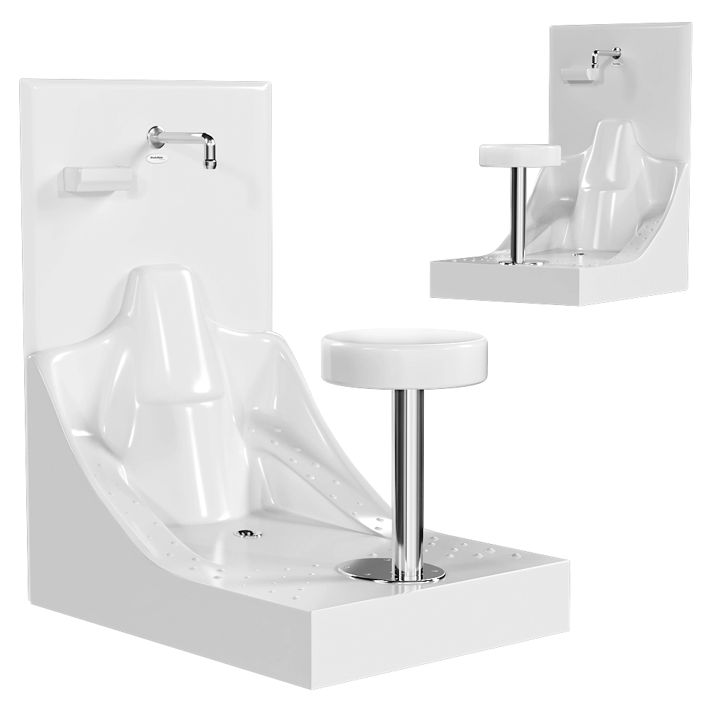 WuduMate – Foot Bath Modular 3D Model