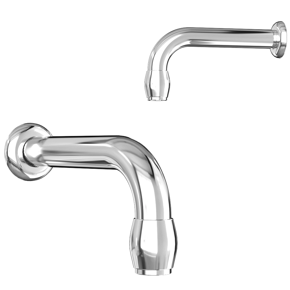 WuduMate – Wall faucet Quarter TurnTap 3D Model