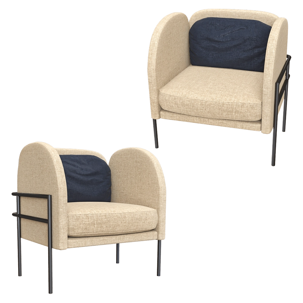 Wudus – Armchair Korsi 3D Model