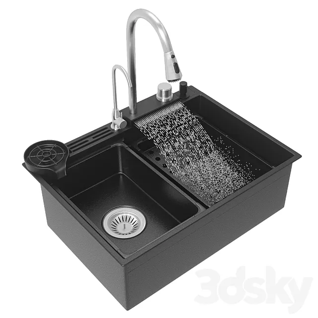 WULIAN multifunctional washbasin 3D Model