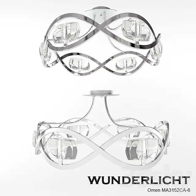 Wunderlicht Omen MA3152CA-6 3DModel Wunderlicht Omen MA3152CA-6 3DModel