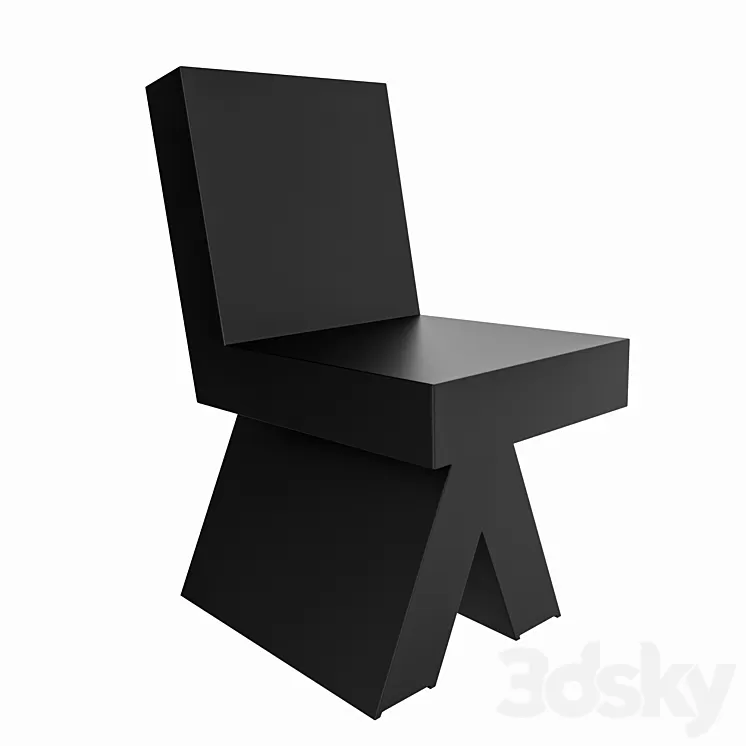 X-Chair 3D Model X-Chair 3D Model