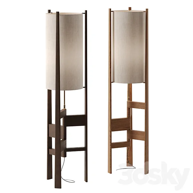 x + l 04 Floor Lamp by Phantom Hands 3D Model