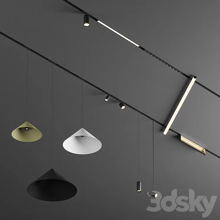 Xal Move It 25 trimless system 3D Model