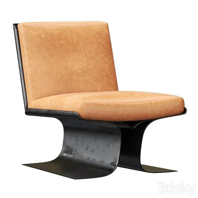 Xavier Feal Lounge chair 3D Model