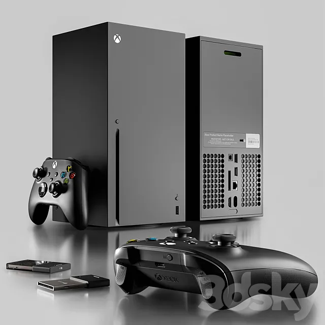 Xbox Series X 3DModel