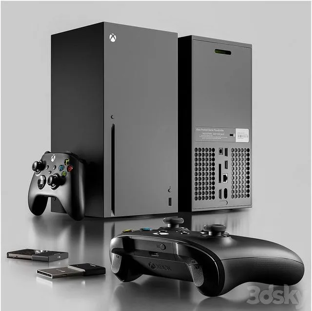 Xbox Series X PlayStation 3D Model