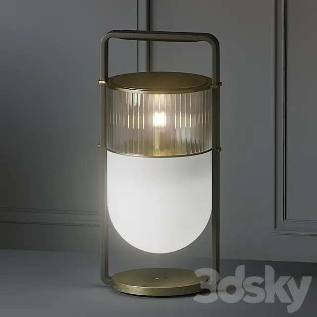 Xi Table Lamp – Poltrona Frau 3D Model