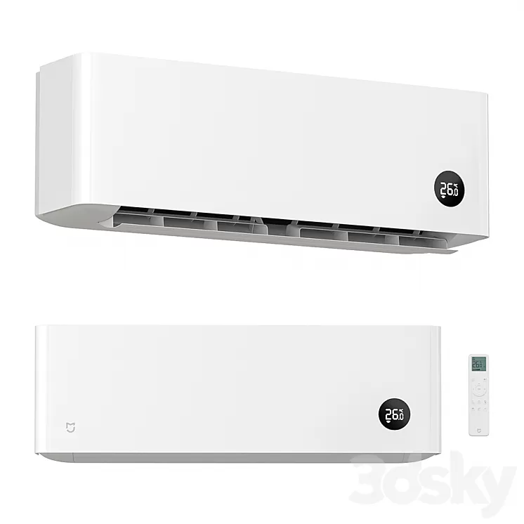 Xiaomi air conditioner 3D Model