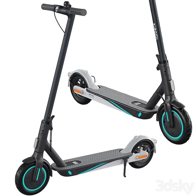 Xiaomi Electric Scooter Pro 2 3D Model