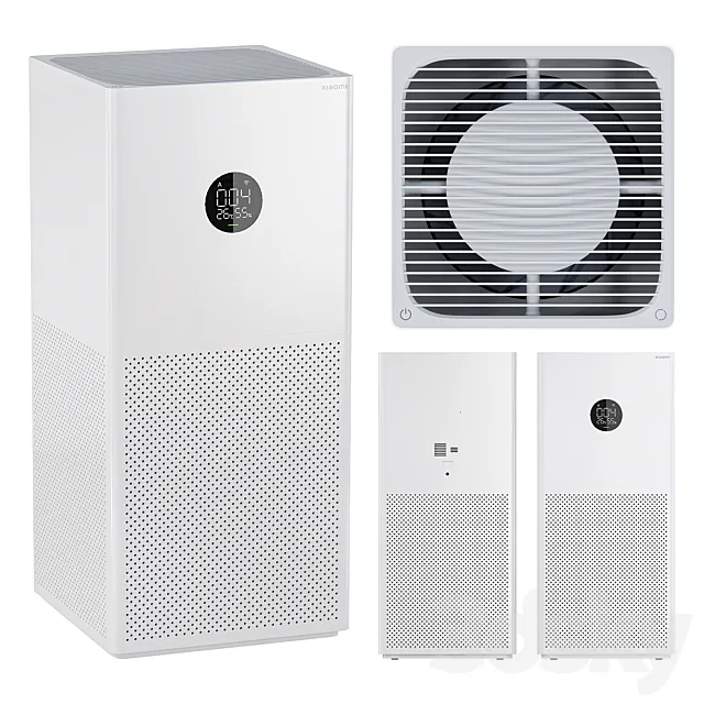 Xiaomi Mi Smart Air Purifier 4 Lite 3D Model