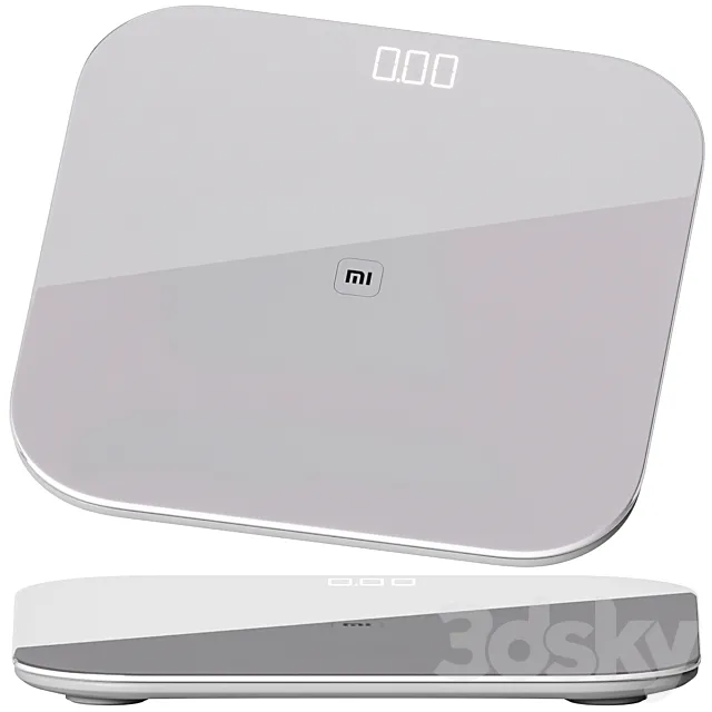 Xiaomi Mi Smart Scale 2 – electronic scales 3D Model