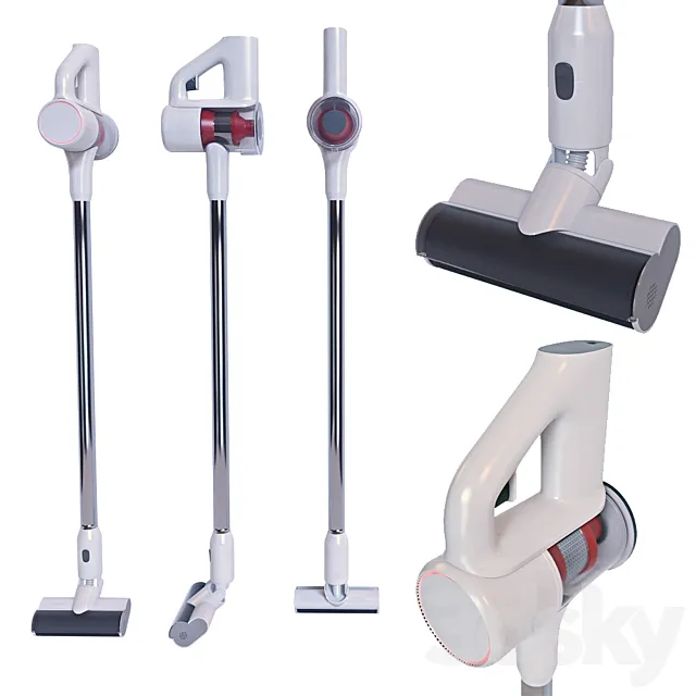 Xiaomi Mi Upright Vacuum Cleaner 3D Model