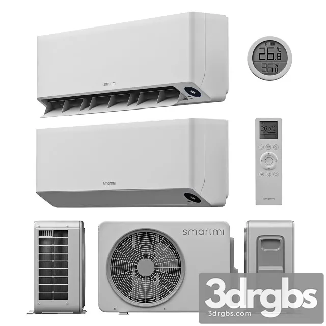 Xiaomi Smartmi Air Conditioner 3D Model Download